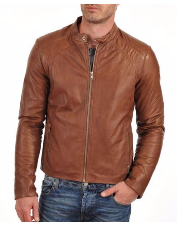 HugMe.fashion Men Genuine Leather Motorcycle Biker...